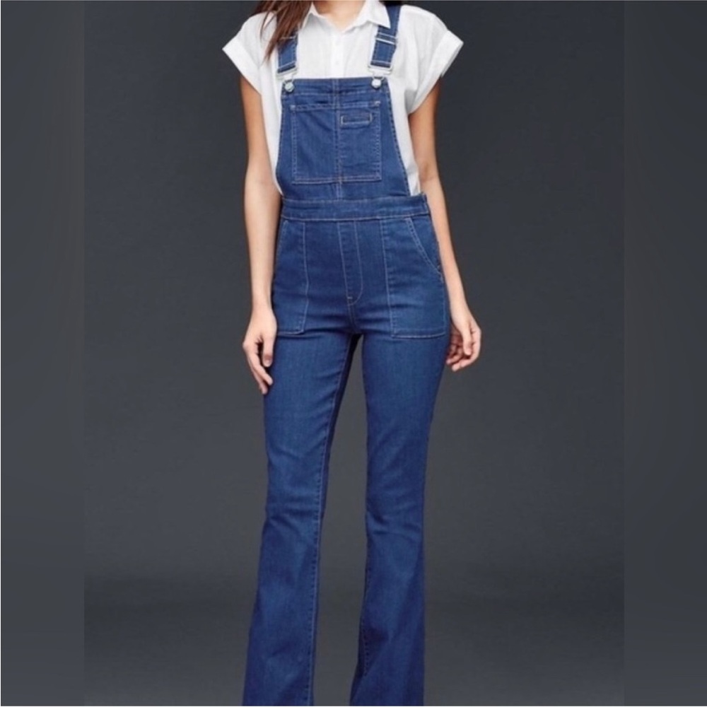 [GAP] Denim Flare Overalls